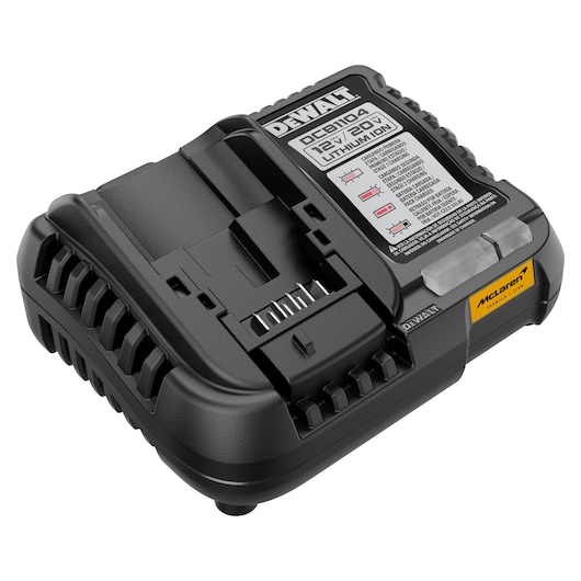 Greyscale render of bare unit DEWALT x McLaren F1 Team 18V XR Special Edition Impact Driver
