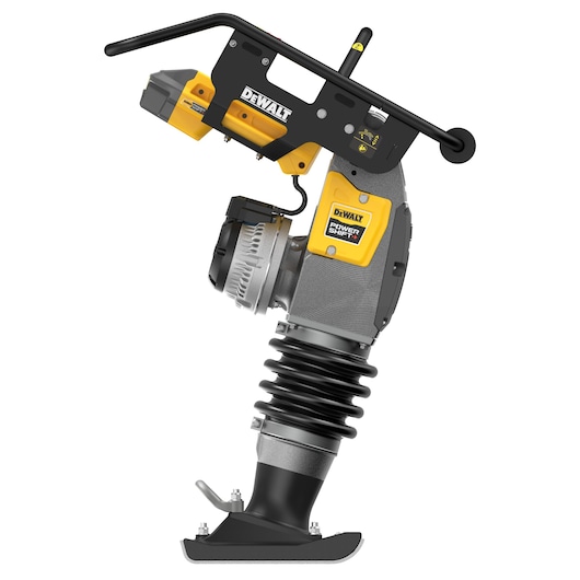 DEWALT DCPS660N Power Shifter photographed upright, showing handle, motor, and base.