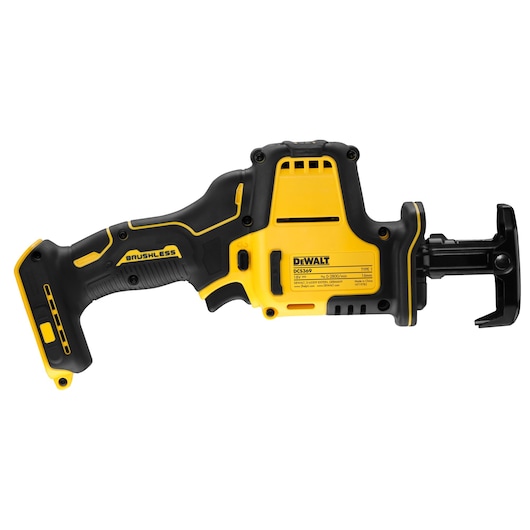 DEWALT tool, SKUs: DCS369N, DCZ1401P2X2-XE, DCS369, DCZ409P2-XE, DCZ601P2-XE, DCZ801P3-XE. Photography category.