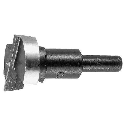 DEWALT DT4543 drill countersink bit with a cylindrical shank and metal cutting head, shown against a white background.