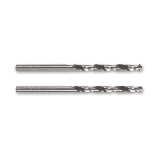 Two metal DEWALT drill bits shown side by side on a white background.