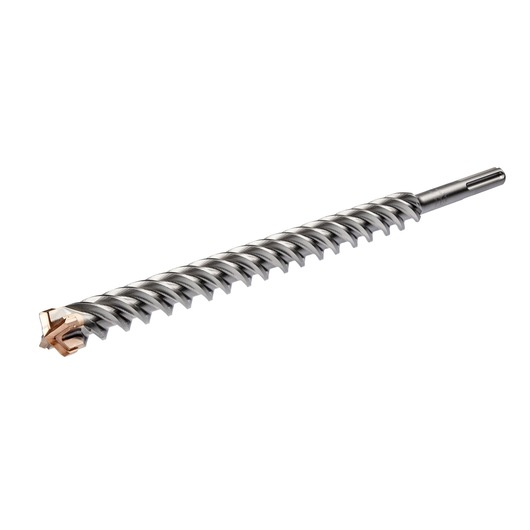 A DEWALT DT60847 spiral drill bit with a chisel tip for masonry and concrete.