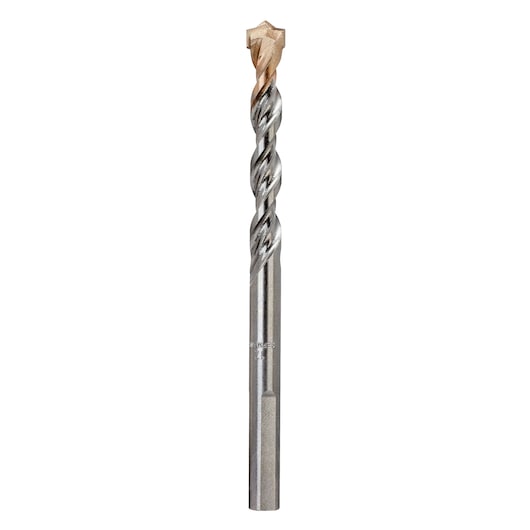 DEWALT DT6687 metal drill bit with spiral design and carbide tip, shown on a white background.