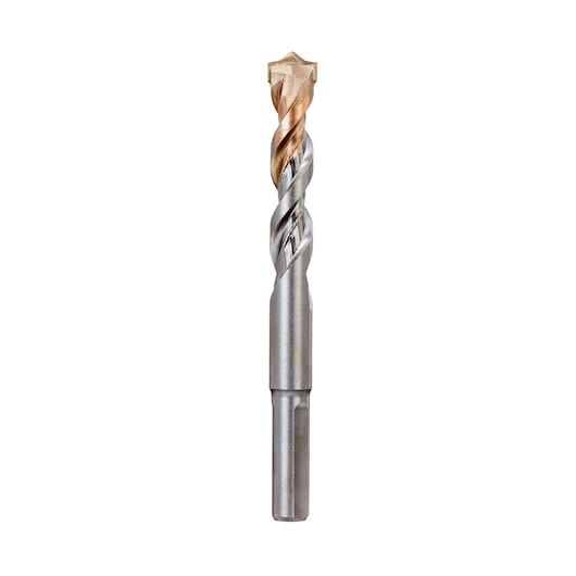 A DEWALT DT6693 metal masonry drill bit with SDS shank, photographed standing vertically against a white background.