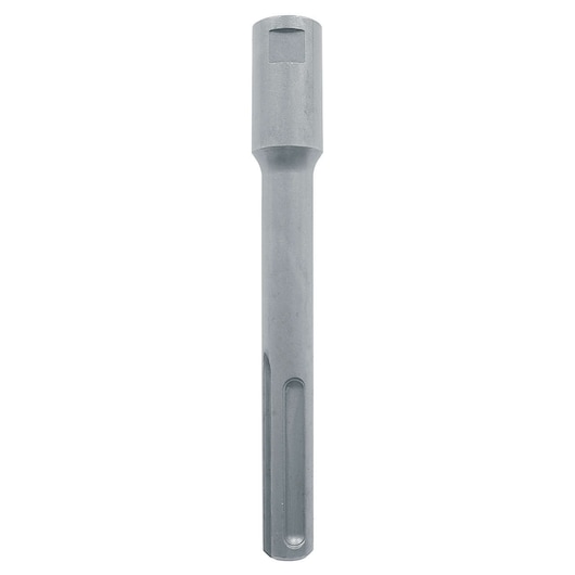 Metal SDS adapter for rotary hammers, suitable for connecting sockets to drill systems.