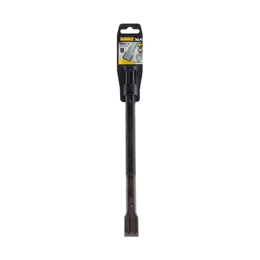 DEWALT DT6811 chisel accessory in retail packaging, suitable for demolition and masonry work.