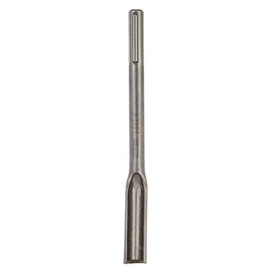 A DEWALT DT6826 SDS Max hollow chisel, made of metal, used for masonry and demolition work. The tool is shown in a vertical position against a white background.
