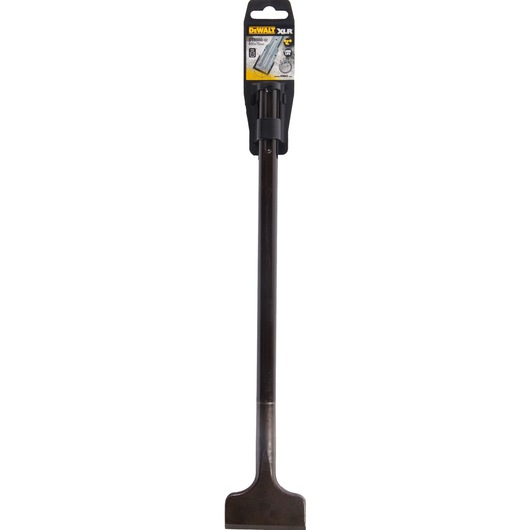 DEWALT DT6980 chisel with flat blade and long shaft, suitable for demolition or construction use.