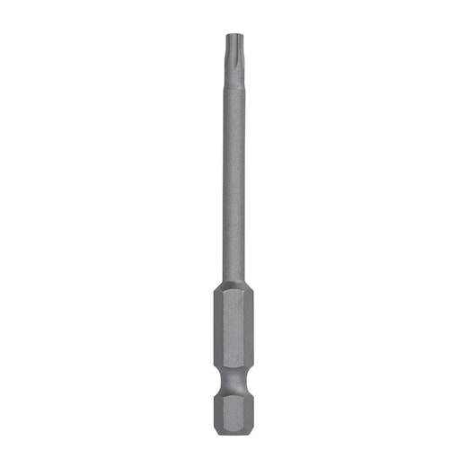 A DEWALT DT7292 long Torx screwdriver bit with hex shank, shown vertically on a white background.