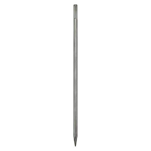 A DEWALT SDS-Max pointed chisel bit, shown vertically against a white background.