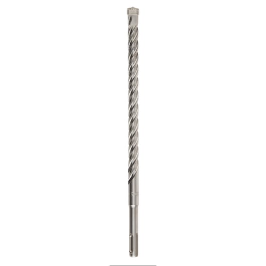 A DEWALT DT8972 metal drill bit with spiral fluting for masonry or concrete drilling, shown upright on white.