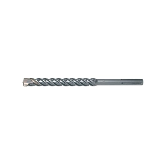 A DEWALT SDS Plus masonry drill bit with a spiral flute and carbide tip, suitable for drilling into concrete and stone.