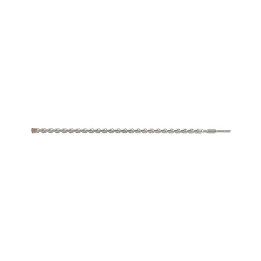 A single DEWALT DT9584 masonry drill bit with a long, twisted shaft and a flat cutting tip, designed for use with hammer drills.