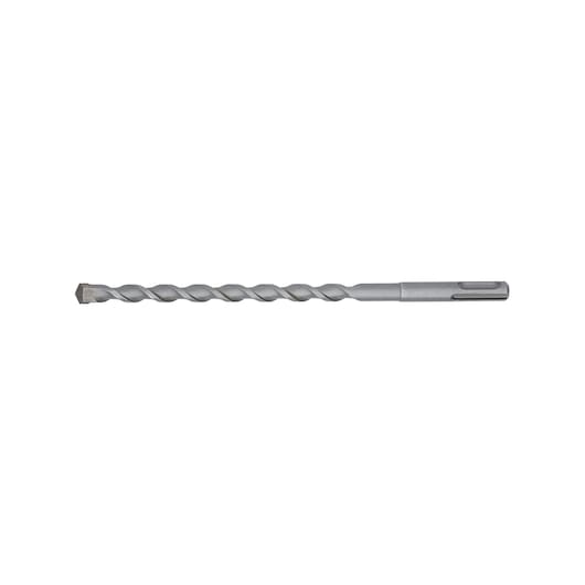 A DEWALT SDS masonry drill bit with spiral flutes and chisel tip, shown on a white background.