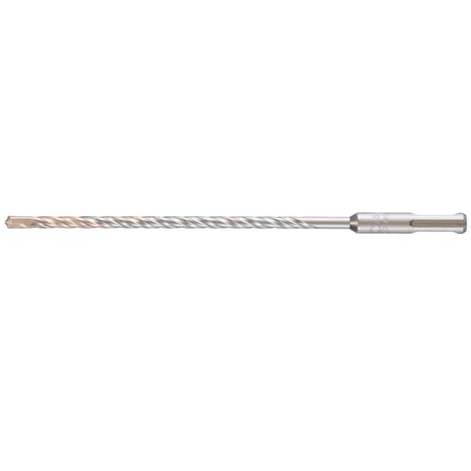 A DEWALT DT9818 SDS Plus masonry drill bit with a spiral design, used for drilling in concrete or stone.