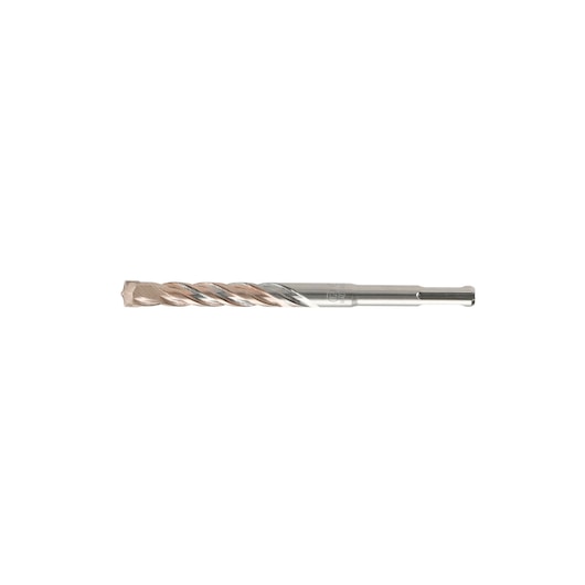 A single metal drill bit with a spiral flute, shown against a white background.