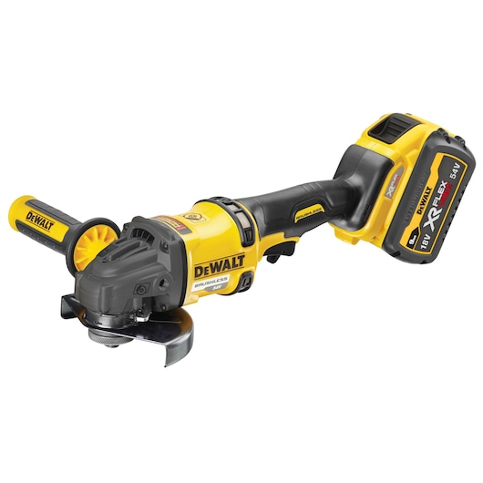 Uhlová brúska 54 V XR FLEXVOLT 125 mm – 2 X 9 Ah