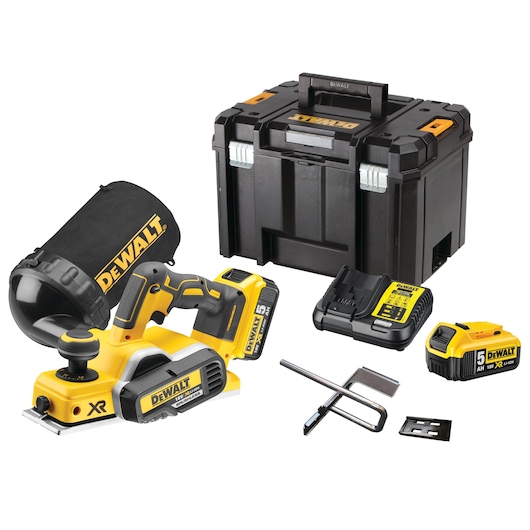 Hobľovačka 18 V XR – 2 X 5 Ah